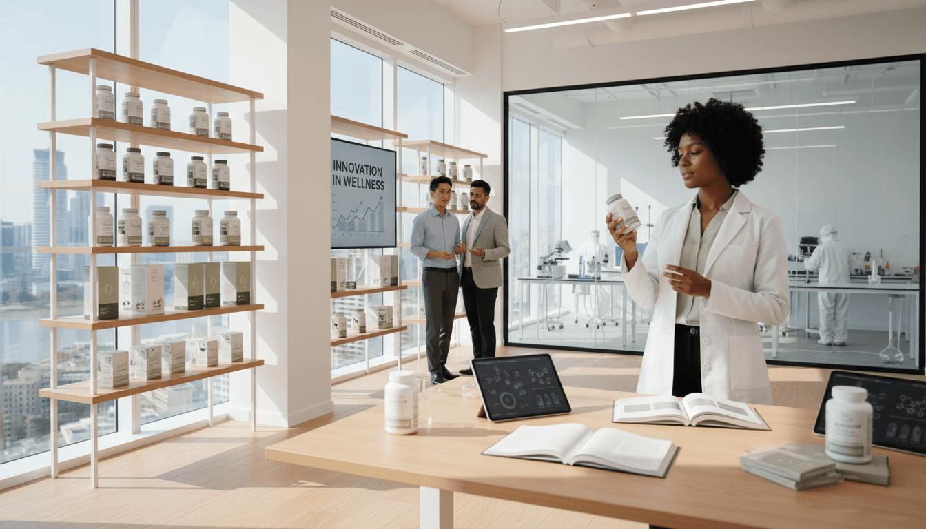 Jelly Lean Gummies wellness team in professional laboratory environment